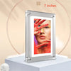 Acrylic Digital Photo Frame 5/7 Inch 1000mAh Vertical Display IPS Screen 2G Memory Battery Porta Retrato Digital